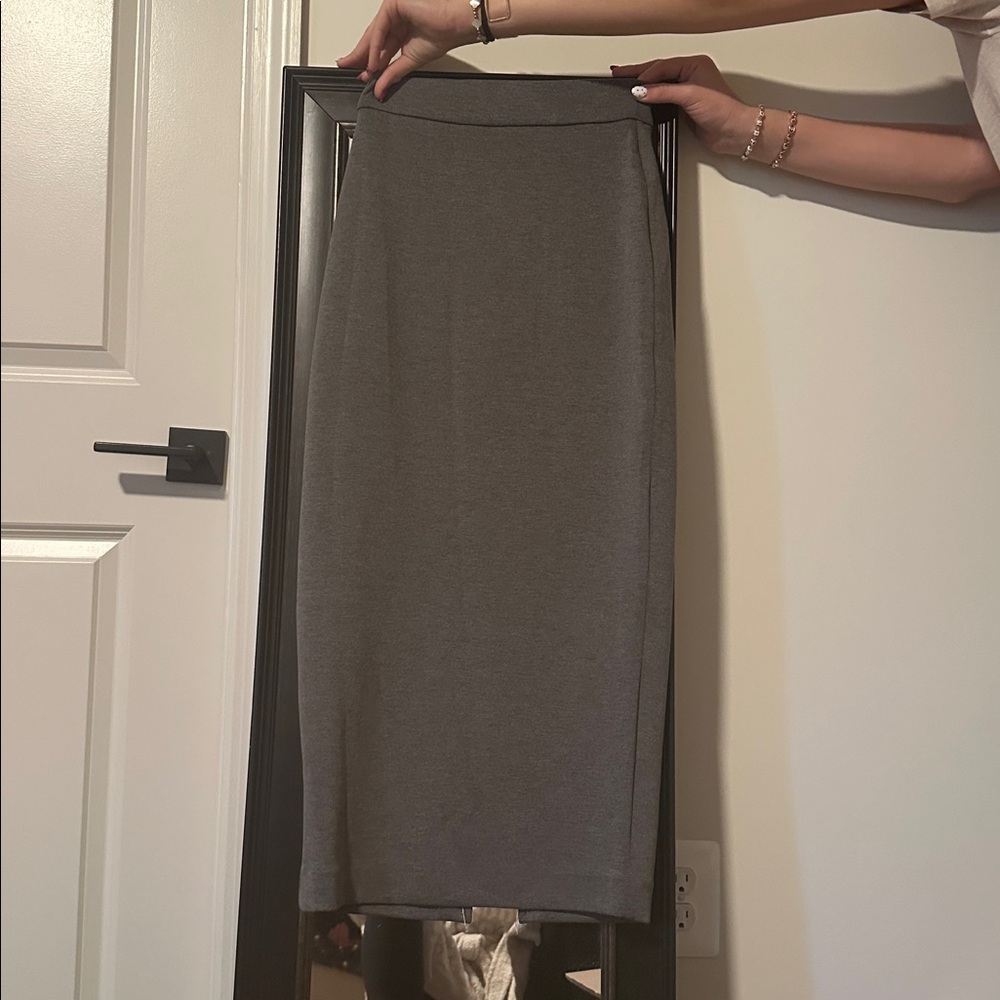 Express Gray Pencil Skirt
